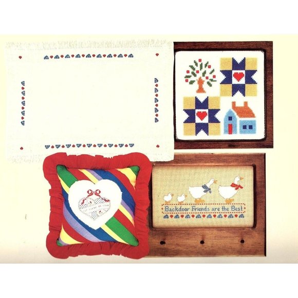 Gloria and Pat Its The Thought That Counts Counted Cross Stitch Patterns - Picture 12 of 12